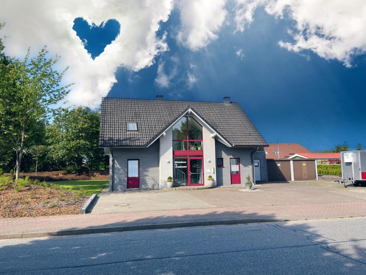 Gaestehaus Scharfe Kurve Lutzow Exteriér fotografie
